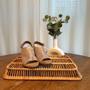 Rockport TruTECH Tan Wedge Sandals – Women’s 8.5, Worn Once